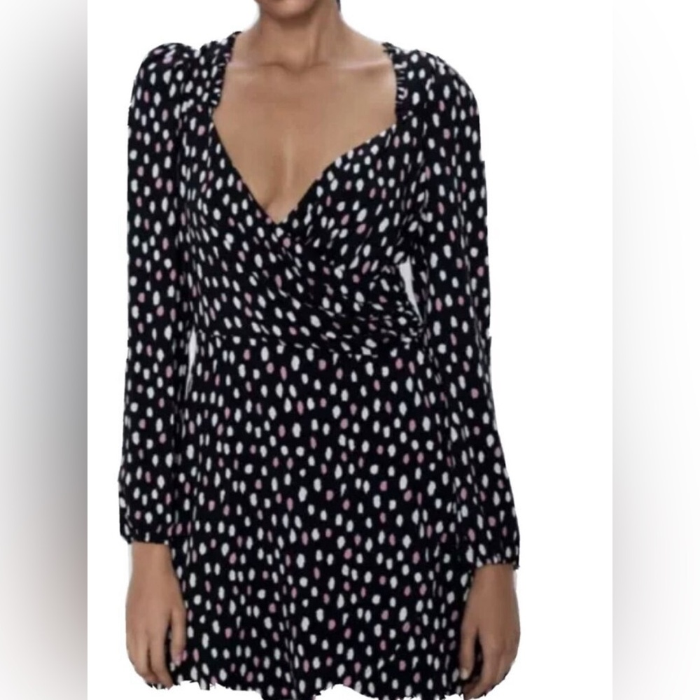 Mini long sleeve dress